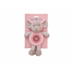 Peluche Hochet boli Rose 25cm de BigBuy Fun, Animaux et personnages - Réf : S2427007, Prix : 9,62 €, Remise : %