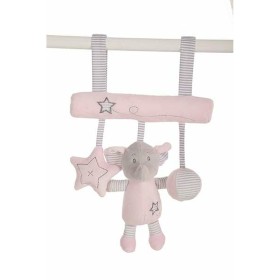 Giocattolo pensile per Culla Elefante Cuore Musica Luci 35 cm | Tienda24 - Global Online Shop Tienda24.eu