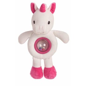 Peluche con Sonagli Rosi Unicorno Acrilico di BigBuy Fun, Sonagli e anelli di peluches - Rif: S2427030, Prezzo: 11,31 €, Scon...