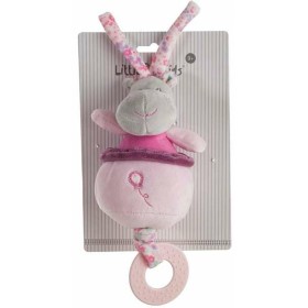 Rattle Cuddly Toy Hippopotamus 15 cm Koala by BigBuy Kids, Rattles and plush hoops - Ref: S2427054, Price: 10,44 €, Discount: %