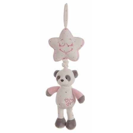 Sonajero Musical Baby Panda 35 cm Estrella Rosa de BigBuy Fun, Sonajeros y aros de peluche - Ref: S2427075, Precio: 12,64 €, ...