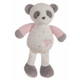 Fluffy toy Panda bear Pink by BigBuy Fun, Animals and figures - Ref: S2427082, Price: 12,10 €, Discount: %