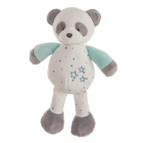 Fluffy toy Panda bear Turquoise by BigBuy Fun, Animals and figures - Ref: S2427083, Price: 12,10 €, Discount: %