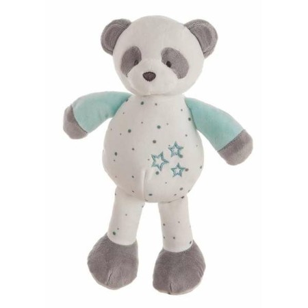 Jouet Peluche Ours Panda Turquoise de BigBuy Fun, Animaux et personnages - Réf : S2427083, Prix : 12,10 €, Remise : %