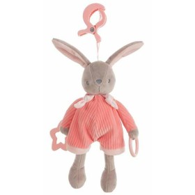 Fluffy toy Activity Rabbit Pink 26 cm by BigBuy Fun, Animals and figures - Ref: S2427093, Price: 11,24 €, Discount: %