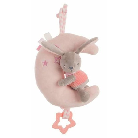 Peluche Moon Coniglio Rosa 25 cm | Tienda24 - Global Online Shop Tienda24.eu