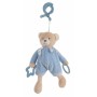 Rattle Cuddly Toy Activity Blue Bear Clip Velvet 26 cm by BigBuy Fun, Rattles and plush hoops - Ref: S2427098, Price: 11,24 €...