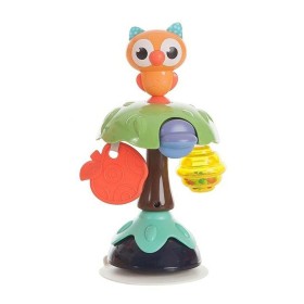 Rattle Suction cup Owl 25 x 12 cm by BigBuy Fun, Rattles and plush hoops - Ref: S2427105, Price: 15,19 €, Discount: %