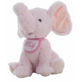 Elephant Soft Toy Pupy Pink 26 cm by BigBuy Fun, Animals and figures - Ref: S2427124, Price: 11,66 €, Discount: %