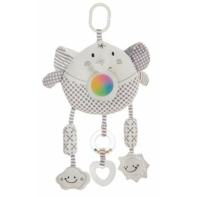 Giocattolo pensile per Culla Elefante Cuore Musica Luci 35 cm | Tienda24 - Global Online Shop Tienda24.eu