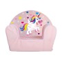 Child's Armchair Light Pink Unicorn by BigBuy Home, Furniture for small children - Ref: S2427851, Price: 29,48 €, Discount: %