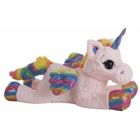 Fluffy toy Rainbow Unicorn 130 cm by BigBuy Fun, Animals and figures - Ref: S2427945, Price: 48,33 €, Discount: %