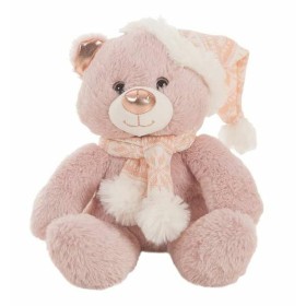 Teddy Bear Pink Christmas 35 cm by BigBuy Fun, Animals and figures - Ref: S2427967, Price: 13,08 €, Discount: %