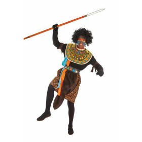 Costume per Adulti Africano L 5 Pezzi di BigBuy Carnival, Adulti - Rif: S2428040, Prezzo: 24,83 €, Sconto: %