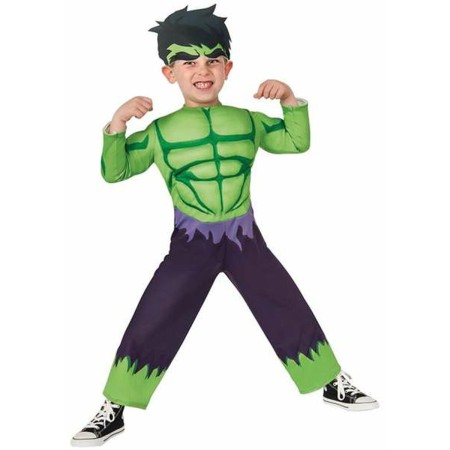 Déguisement pour Enfants Hulk 7-9 Ans (2 Pièces) de BigBuy Carnival, Enfants - Réf : S2428324, Prix : 19,18 €, Remise : %