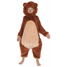 Costume for Children Brown Bear 8-9 years (2 Pieces) by BigBuy Carnival, Kids & Toddlers - Ref: S2428392, Price: 29,38 €, Dis...