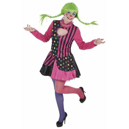 Costume for Adults Stripes Female Clown M/L (2 Pieces) by BigBuy Carnival, Adults - Ref: S2428482, Price: 9,09 €, Discount: %