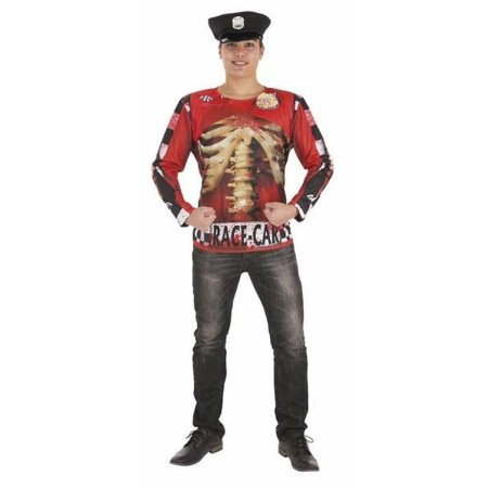 Costume for Adults Zombie Police Officer T-shirt L by BigBuy Carnival, Adults - Ref: S2428500, Price: 10,59 €, Discount: %