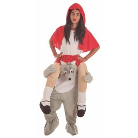 Costume per Adulti Ride-On M/L Lupo Feroce Cappuccetto Rosso di BigBuy Carnival, Adulti - Rif: S2428527, Prezzo: 31,06 €, Sco...