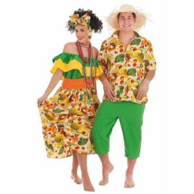 Cloak cubano Fruits by BigBuy Carnival, Sets & Kits - Ref: S2428638, Price: 0,00 €, Discount: %