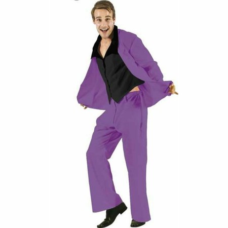 Disfraz para Adultos 70s Morado Música Disco de BigBuy Carnival, Adultos - Ref: S2428688, Precio: 23,53 €, Descuento: %