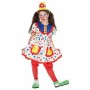 Costume per Bambini Tina Pagliaccio (3 Pezzi) di BigBuy Carnival, Bambini - Rif: S2429107, Prezzo: 17,34 €, Sconto: %