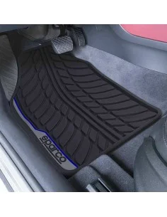 Car Floor Mat Set Sparco Strada 2012 B Universal Black (4 pcs) | Tienda24 Tienda24.eu