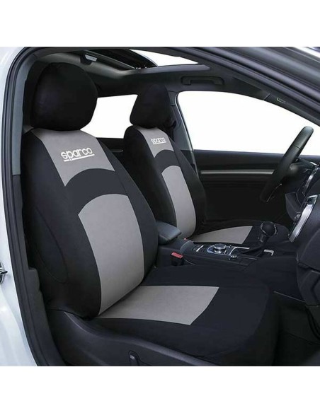 Funda de asiento Sparco SPCS402GR Gris | Tienda24 Tienda24.eu