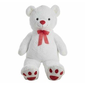 Ours en peluche Pretty Blanc 40 cm de BigBuy Fun, Animaux et personnages - Réf : S2429374, Prix : 8,86 €, Remise : %