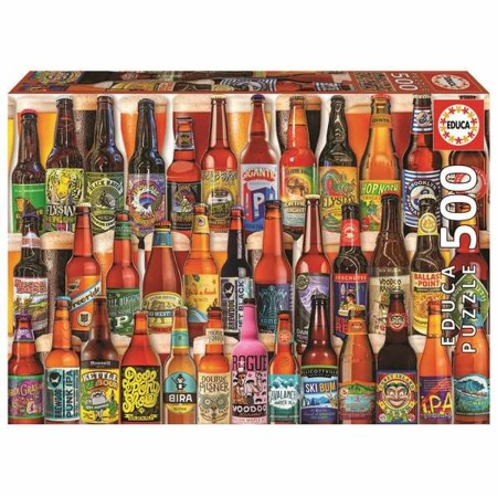 Puzzle Educa Craft Beer 500 Pièces de Educa, Puzzles classiques - Réf : S2429443, Prix : 8,99 €, Remise : %