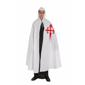 Cloak Santiago White by BigBuy Carnival, Capes and wings - Ref: S2429616, Price: 18,82 €, Discount: %