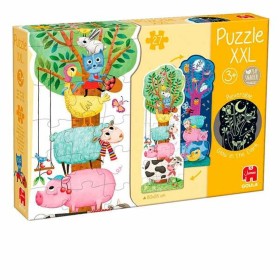 Puzzle Goula XXL Glow In The Dark Farm Reversible 80 x 28 cm 27 Pieces by Goula, Jigsaws - Ref: S2429626, Price: 8,92 €, Disc...