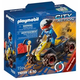 Playset Playmobil City Action Offroad Quad 19 Pezzi 71039 di Playmobil, Playset con figure di giocattoli - Rif: S2429627, Pre...