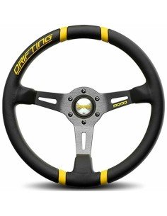 Racing Steering Wheel Momo PROTOTIPO Silver Ø 32 cm | Tienda24 Tienda24.eu