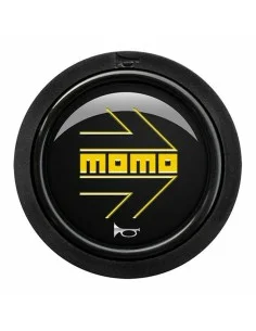 Button Momo SPHOARWREDCHF Steering wheel Black/Red | Tienda24 Tienda24.eu