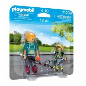 Playset Playmobil 71209 13 Peças Jogador de hóquei Duo de Playmobil, Playsets de figuras de brincar - Ref: S2429784, Preço: 7...