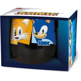 Taza con Caja Sonic Cerámica 360 ml de Sonic, Tazas - Ref: S2429976, Precio: 9,44 €, Descuento: %