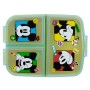 Gamelle à Compartiments Mickey Mouse Fun-Tastic polypropylène 22 x 14 x 6 cm 19,5 x 16,5 x 6,7 cm de Mickey Mouse, Stockage d...