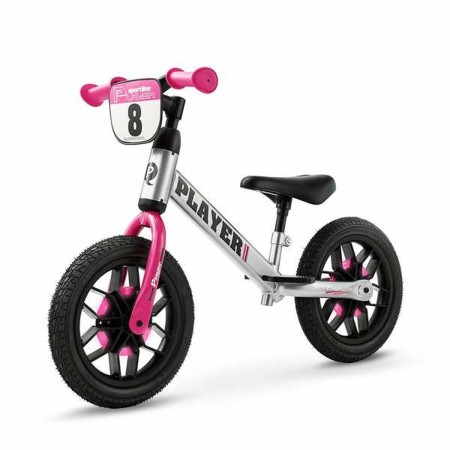 Bicicleta Infantil New Bike Player Luces Rosa 10" de BigBuy Fun, Bicicletas sin pedales - Ref: S2430084, Precio: 64,12 €, Des...