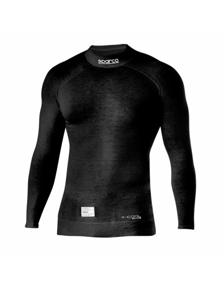 T-shirt Sparco S001784MNR2SM Black S/M | Tienda24 Tienda24.eu