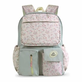 School Bag Decuevas Multicolour Flowers 40 x 18 x 30 cm by Decuevas, Children's Backpacks - Ref: S2430687, Price: 32,29 €, Di...