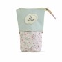 Pencil Case Decuevas Provenza 18 x 7 x 11 cm Multicolour Flowers by Decuevas, Materials, desk organisers and dispensers - Ref...