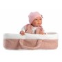 Muñeco Bebé Llorens Mimi Rosa 40 cm Capazo de Llorens, Muñecos bebé - Ref: S2431044, Precio: 52,78 €, Descuento: %