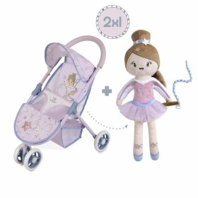 Doll Stroller Decuevas Gala 33 x 48 x 55 cm Lilac 50 cm by Decuevas, Prams & Strollers - Ref: S2431274, Price: 27,75 €, Disco...