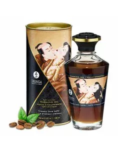 Óleo de Massagem Orgânico Erótico Chá Verde Shunga Exotic (240 ml) | Tienda24 Tienda24.eu