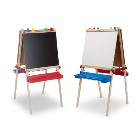 Ardoise double face Melissa & Doug 119 x 69 x 66 cm de BigBuy Fun, Tableaux à craie et feutre - Réf : S2431448, Prix : 116,91...