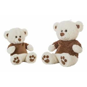 Fluffy toy Bear Brown Velvet 27cm by BigBuy Kids, Animals and figures - Ref: S2431737, Price: 9,20 €, Discount: %