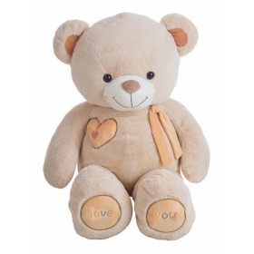 Peluche Valentin Bege Urso 140 cm de BigBuy Kids, Animais e figuras - Ref: S2431739, Preço: 59,56 €, Desconto: %