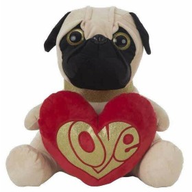 Fluffy toy Pug 48 cm by BigBuy Kids, Animals and figures - Ref: S2431787, Price: 17,73 €, Discount: %