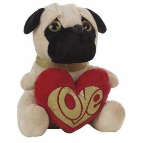 Fluffy toy Pug 32 cm by BigBuy Kids, Animals and figures - Ref: S2431788, Price: 13,62 €, Discount: %